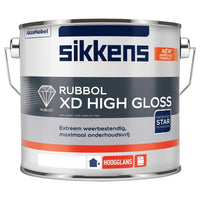 Sikkens Lak Rubbol XD High Gloss Wit/W05 2,5L
