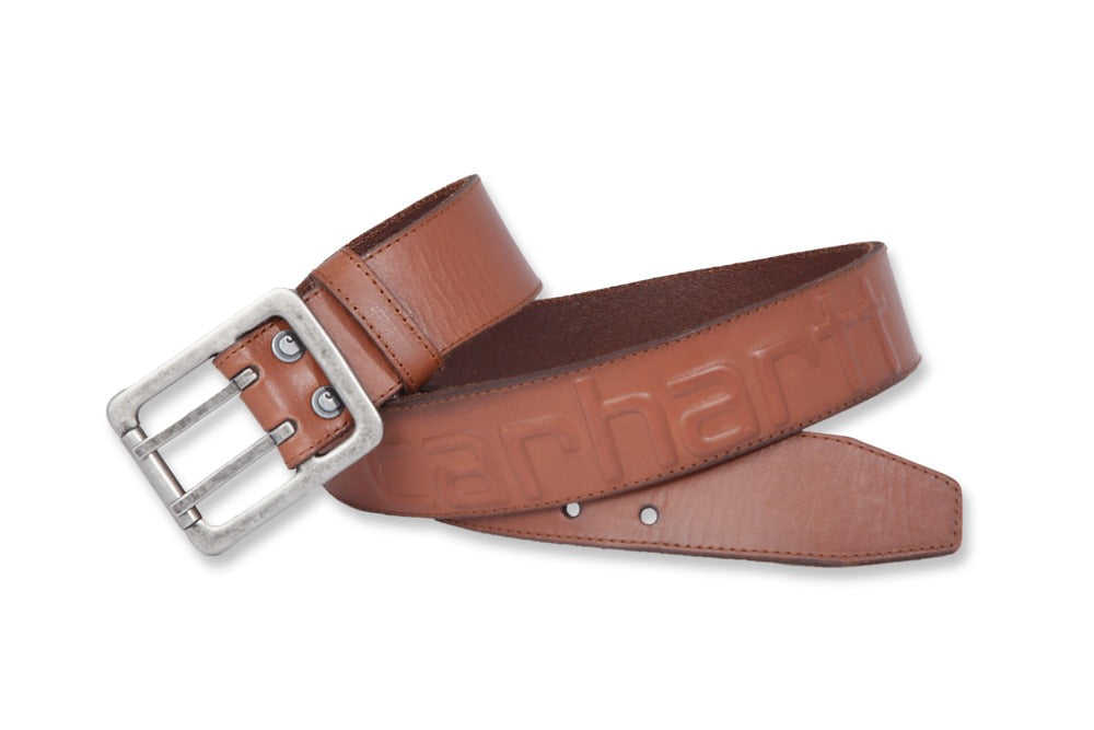 Carhartt Riem Logo Leer Bruin Maat 38-587940