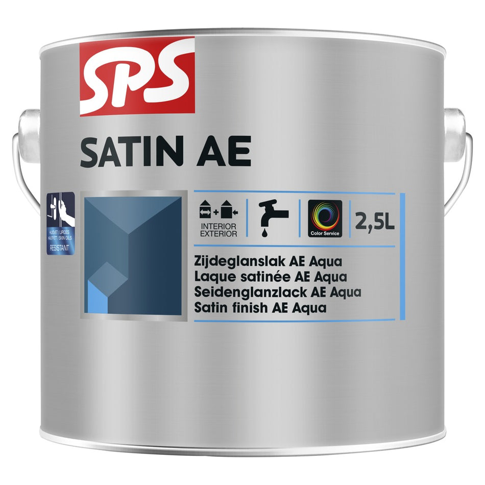 SPS Lak Satin AE Wit 2,5L-588304