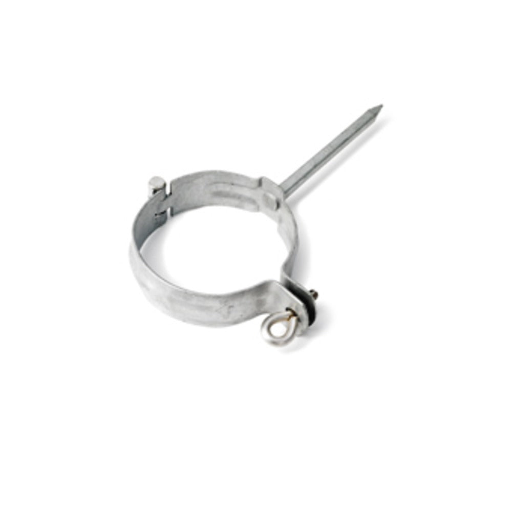 Rheinzink Pijpbeugel scharnier pen 10 cm gegalvaniseerd-588447