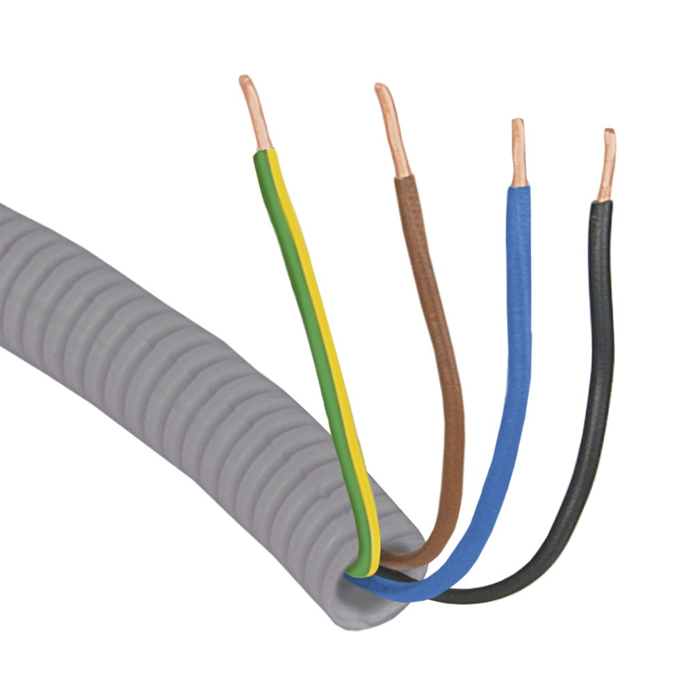 Q-link Installatiebuis Flexiplus Ql Grijs 20m-589419