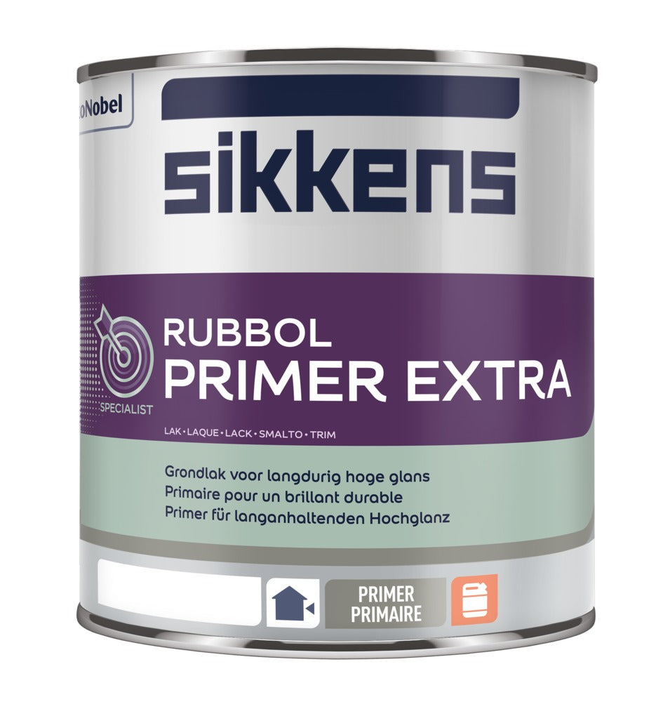 Sikkens Primer Rubbol Primer Extra Wit/Mengbasis W05 1L-590584