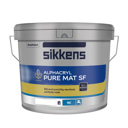 Sikkens Muurverf Alphacryl Pure Mat SF W05 10L-590594