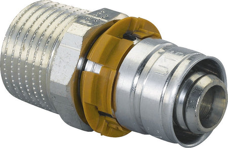 Uponor Press Puntstuk 16 mm x 1/2'' buitendraad 10 stuk-590881