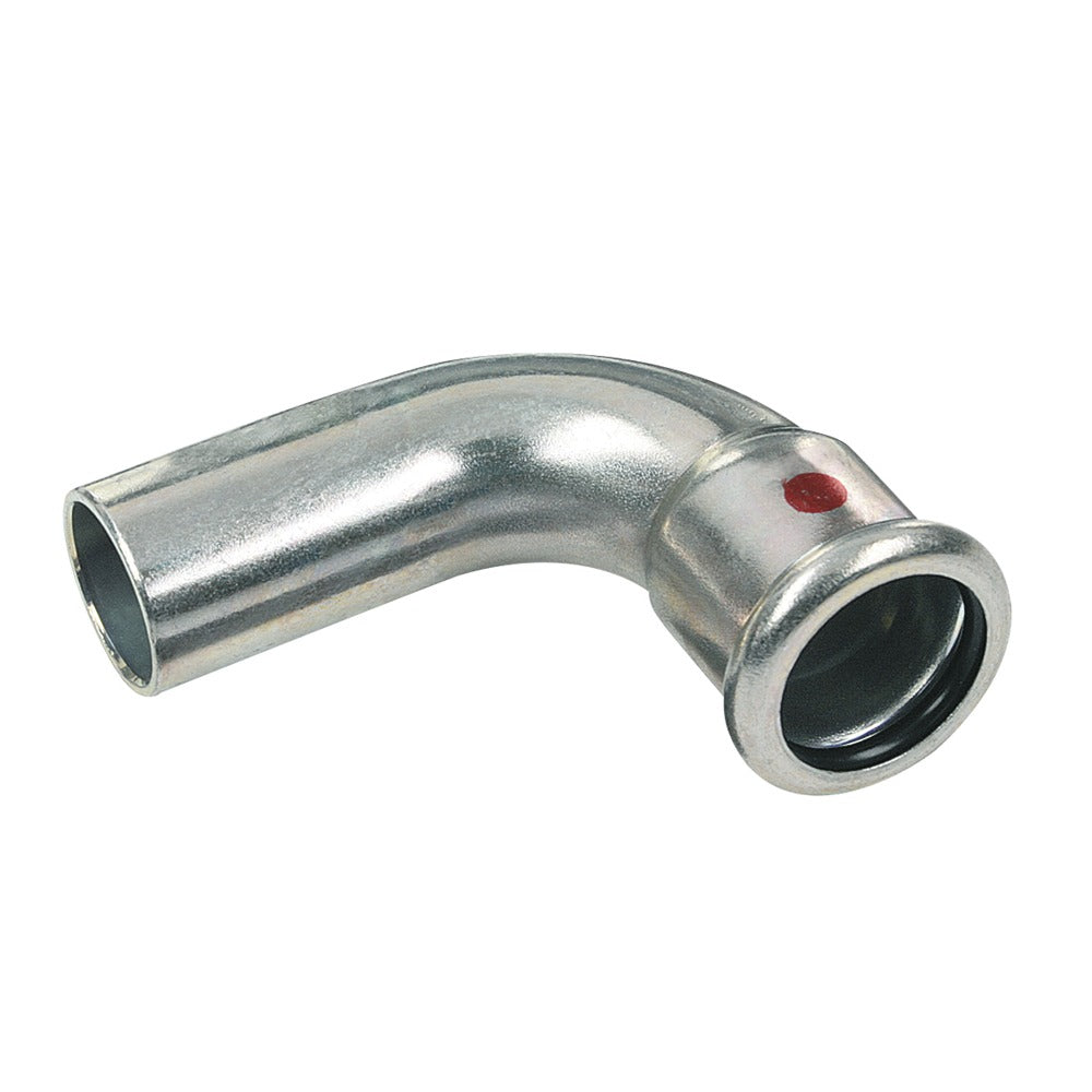 BONFIX Press Bocht Insteek CV Staalverzinkt 90° 3st-591003