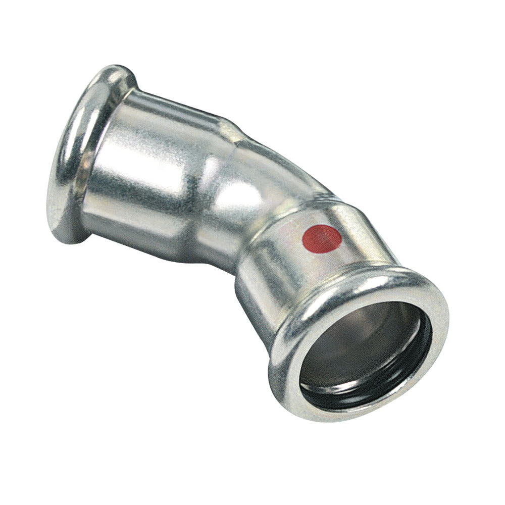 BONFIX Press Bocht CV Staalverzinkt 45° 3st-591007