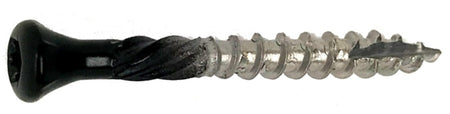 Woodies Ultimate Potdekselschroef RVS410 VK Deeldraad T25 Zwart 200st-594423