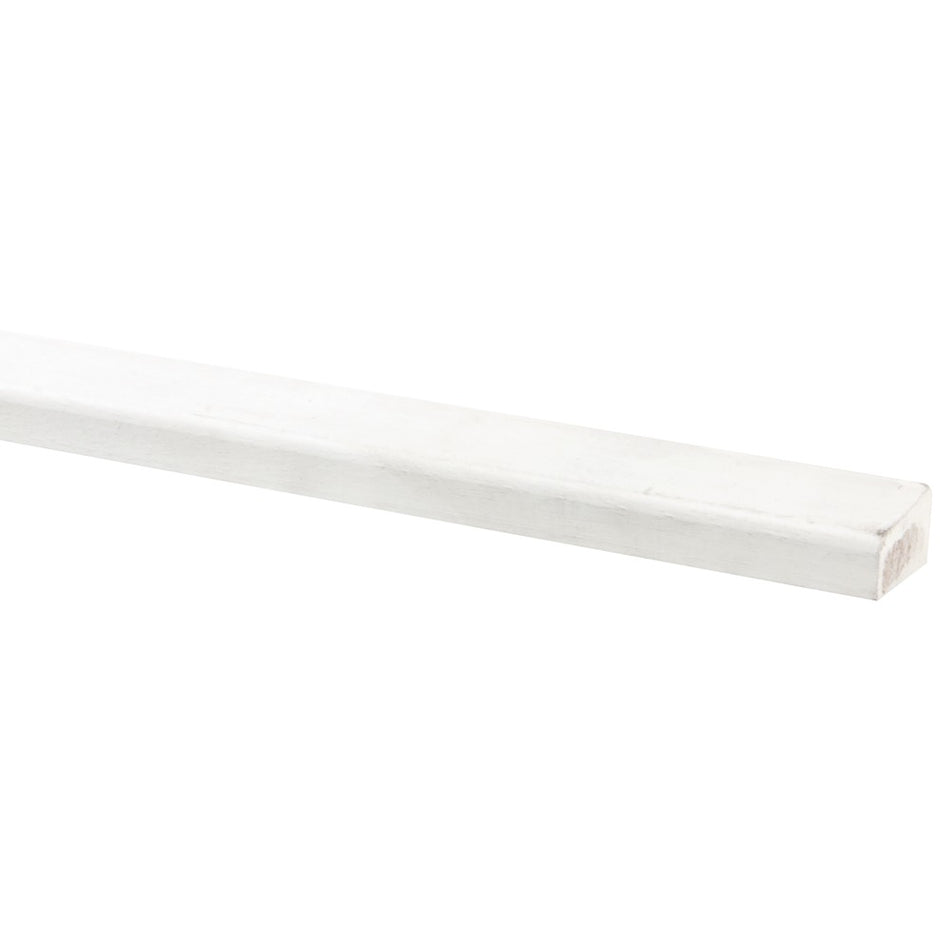 Glaslat Hardhout Wit Gegrond 17x28x2700mm FSC Mix 70%-597829