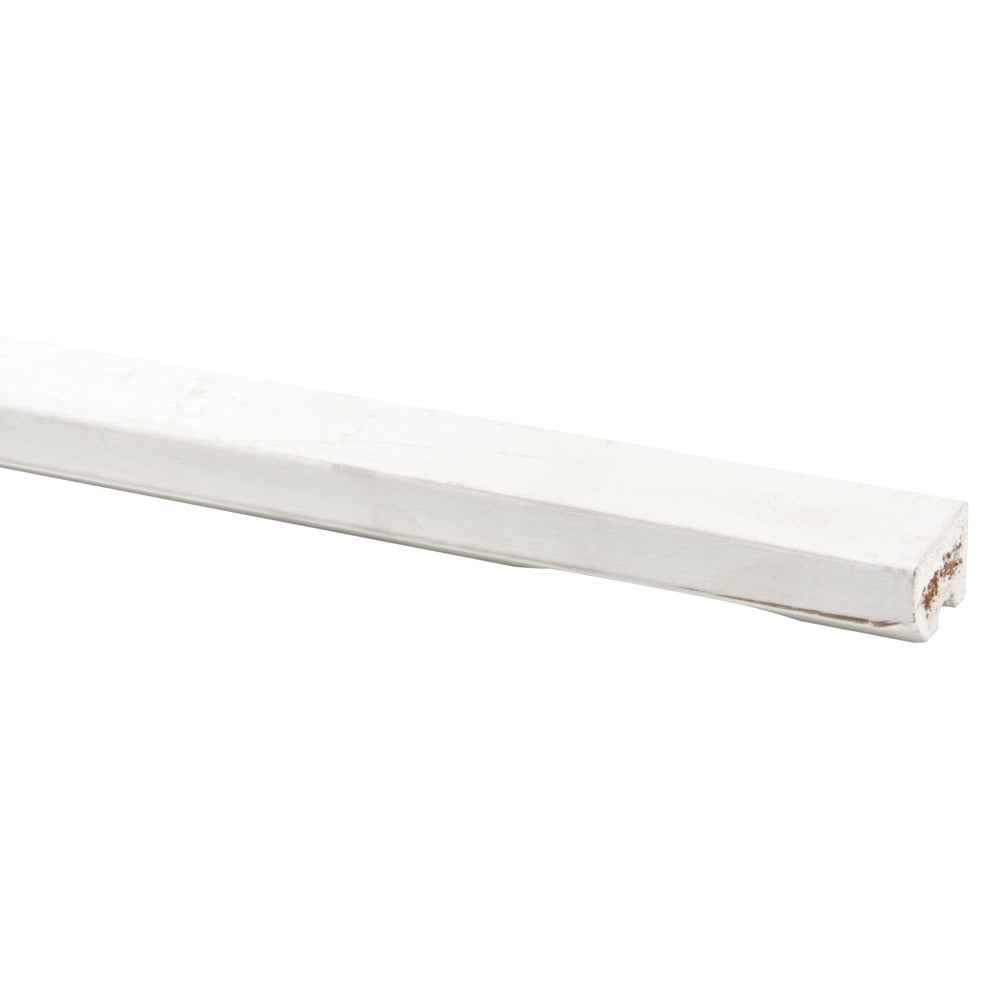 Glaslat Hardhout Wit Gegrond 21x23x2700mm FSC Mix 70%-597830