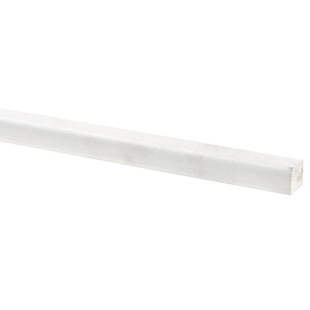 Glaslat Hardhout Wit Gegrond 17x20x2700mm FSC Mix 70%-597834