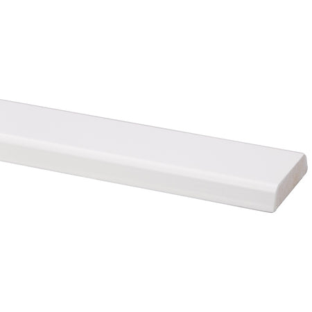 Koplat Schuin Grenen Wit Gelakt FSC Mix 70%-597884