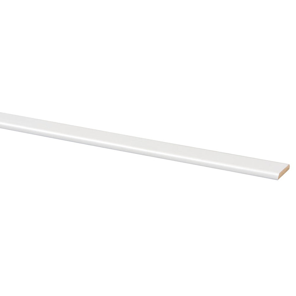 Afdeklijst MDF Folie Zelfklevend Wit 70% PEFC-597887