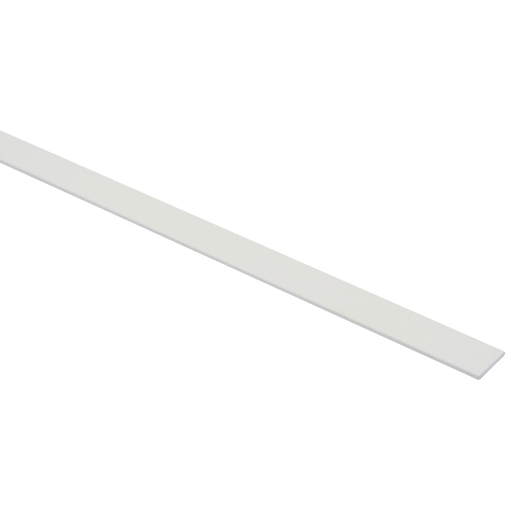Platprofiel Aluminium Wit-598785