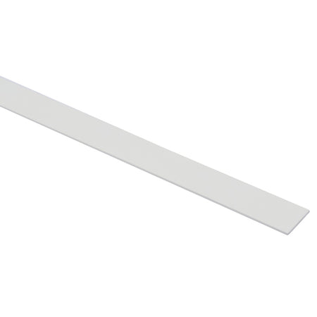 Platprofiel Aluminium Wit-598787