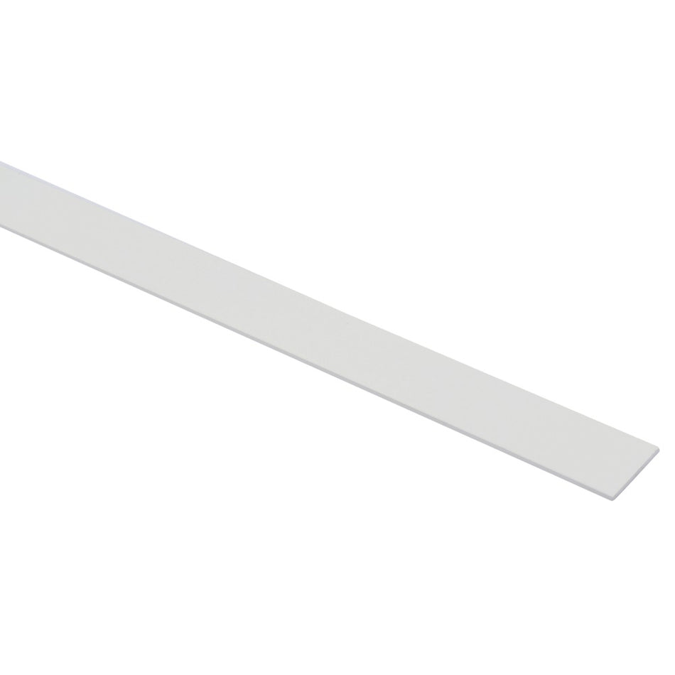 Platprofiel Aluminium Wit-598787
