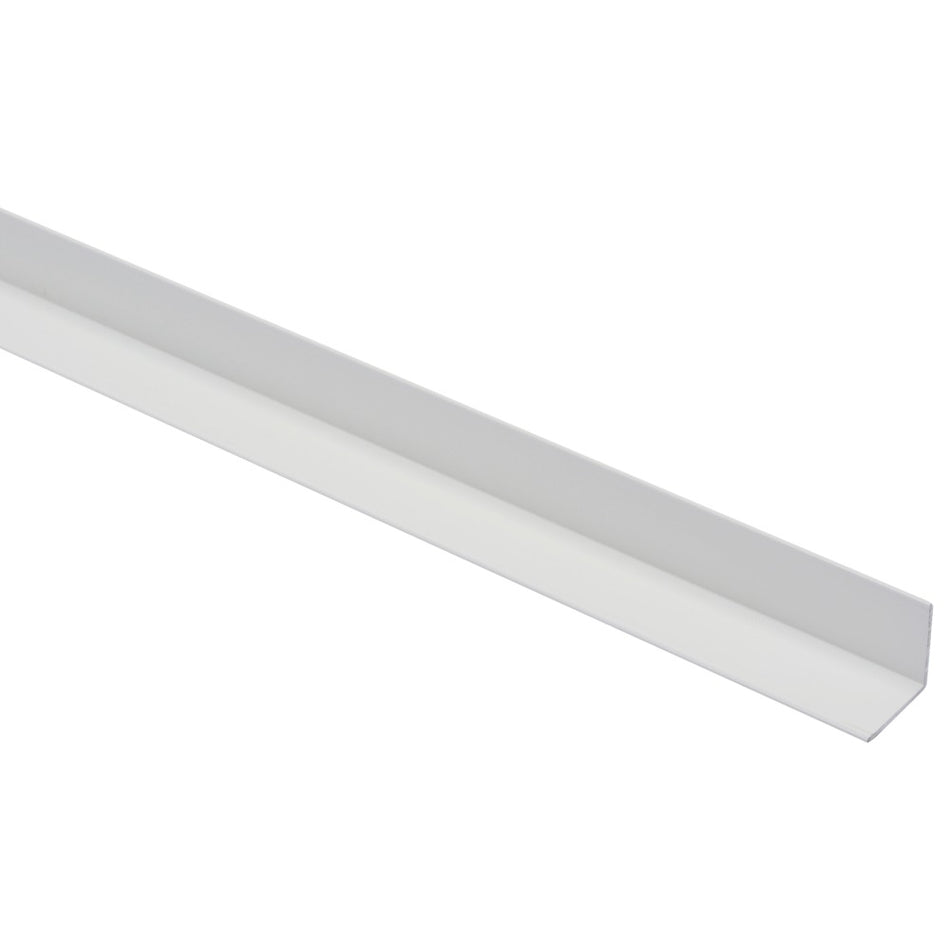 Hoekprofiel Aluminium Wit-598793