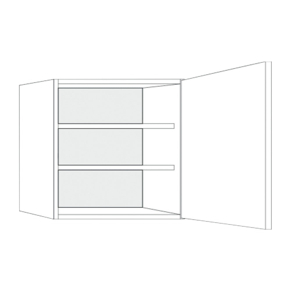 Bribus ECO Bovenkast Links 60x71cm 1 Deur Met 2 Legplanken FSC Mix 70%-599952