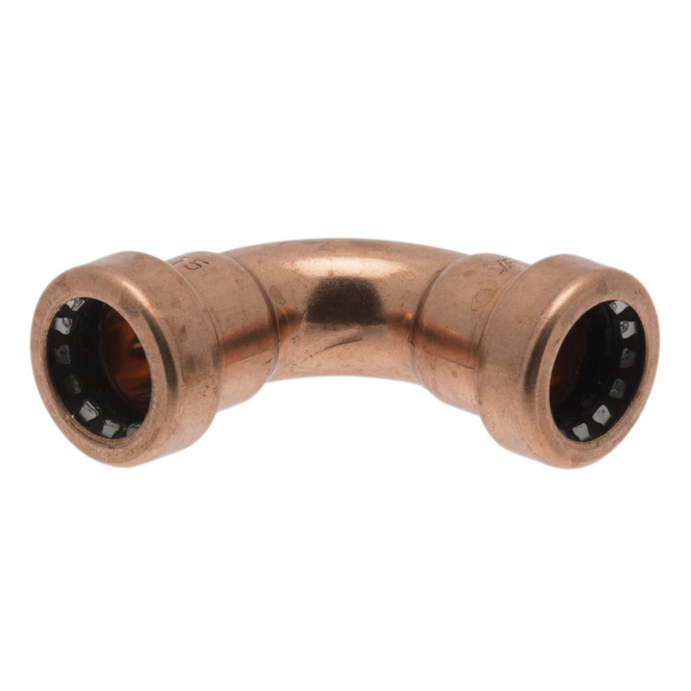 VSH Tectite Push Bocht koper 90° 15x15 mm 2 stuk-600259