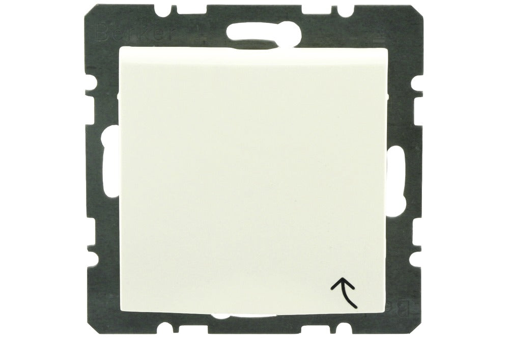 Berker Contactdoos S1 Inbouw 1-Voudig Polarwit Randaarde-600842