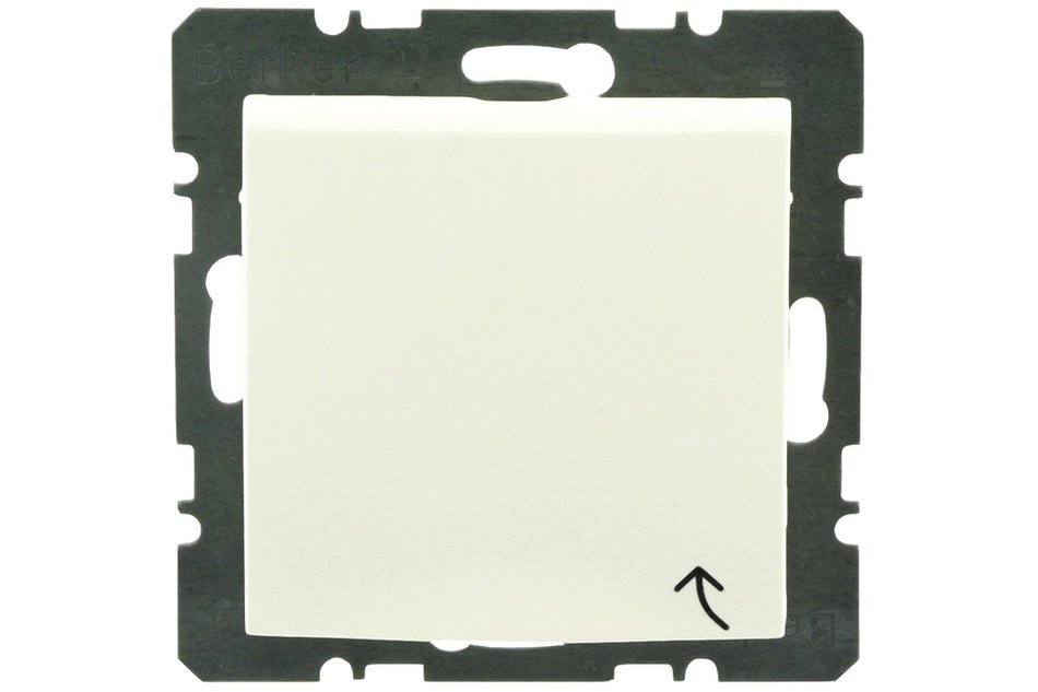 Berker Contactdoos S1 Inbouw 1-Voudig Polarwit Randaarde-600842