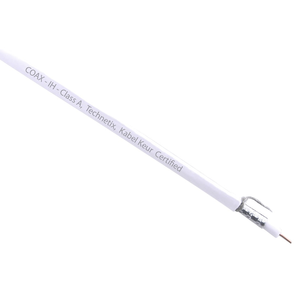 Technetix Coax Kabel Wit Ø7mm2 20m-600899