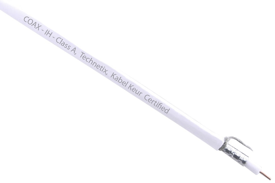 Technetix Coax Kabel Wit 100m Ø7mm2-600900