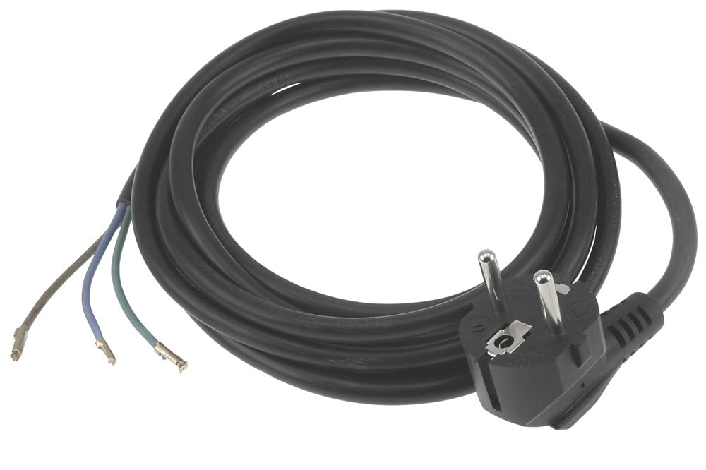 Q-link Aansluitsnoer Zwart 2500W 3x1,0mm2 2,5m Randaarde-600910