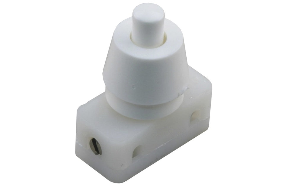 Q-Link Drukschakelaar Inbouw Enkelpolig Wit-600922