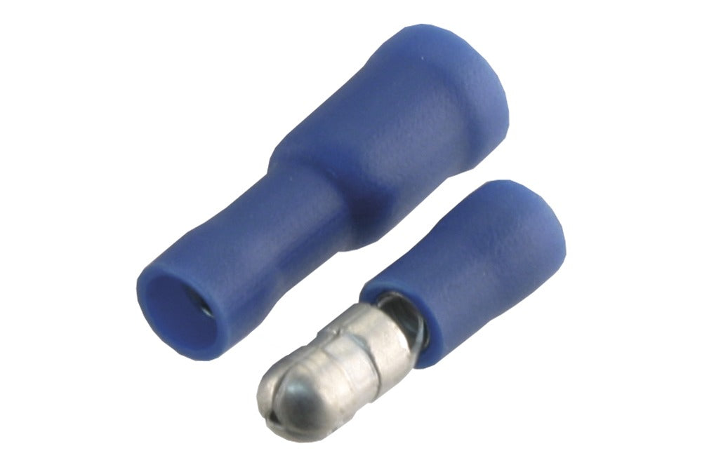 Q-Link Kabelschoen Stekkerbus Contrastekker Blauw 8st-600929