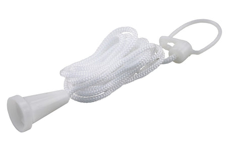 Q-Link Trekkoord Reflecterende Knop Wit 145cm-600956