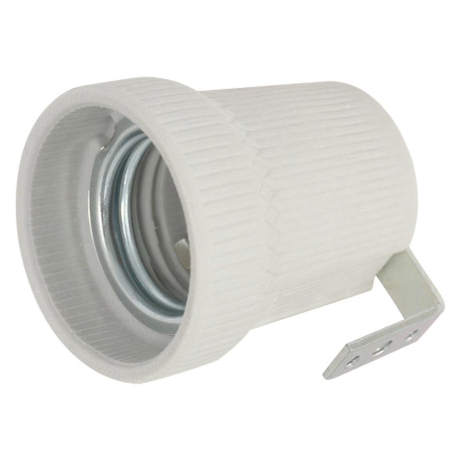 Fitting E27 Wit 60W Met Haakse Beugel-600968