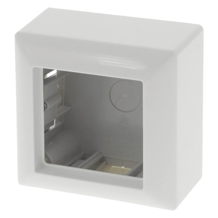 Jung Schakelaar AS500 Opbouw 1-Voudig Polarwit-600996