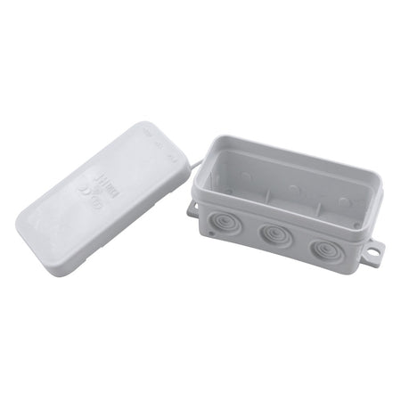JSL Kabeldoos Grijs Spatwaterdicht IP54 Met Doorsteektules-601012