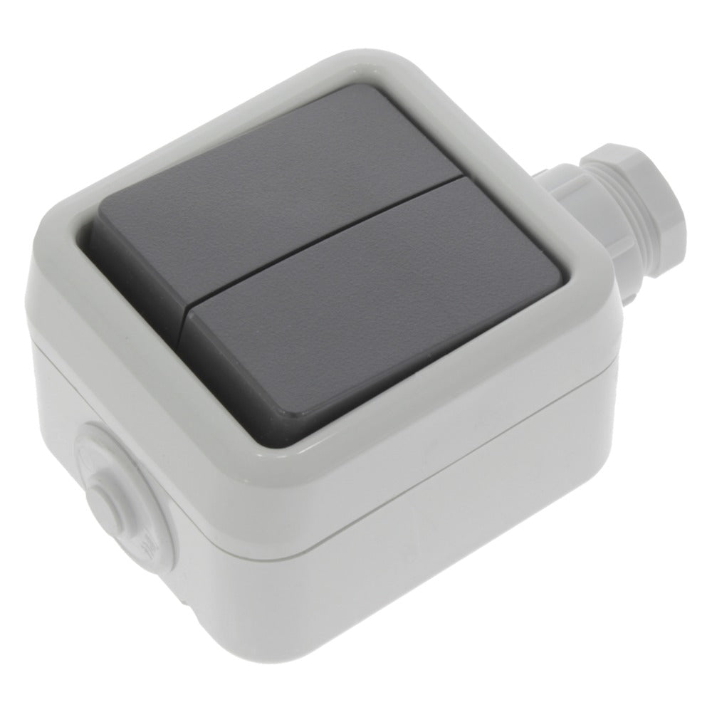 PEHA Schakelaar Opbouw Serie Grijs-601063