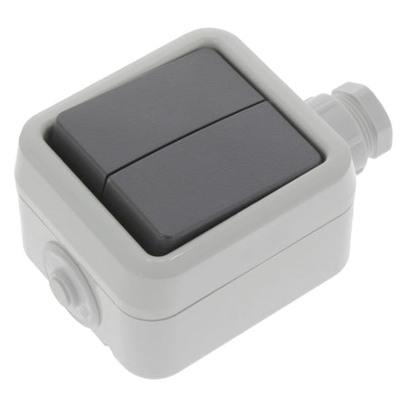 PEHA Schakelaar Opbouw Serie Grijs-601063