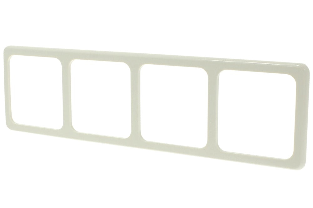PEHA Afdekraam Standard Inbouw 4-Voudig Polarwit-601066