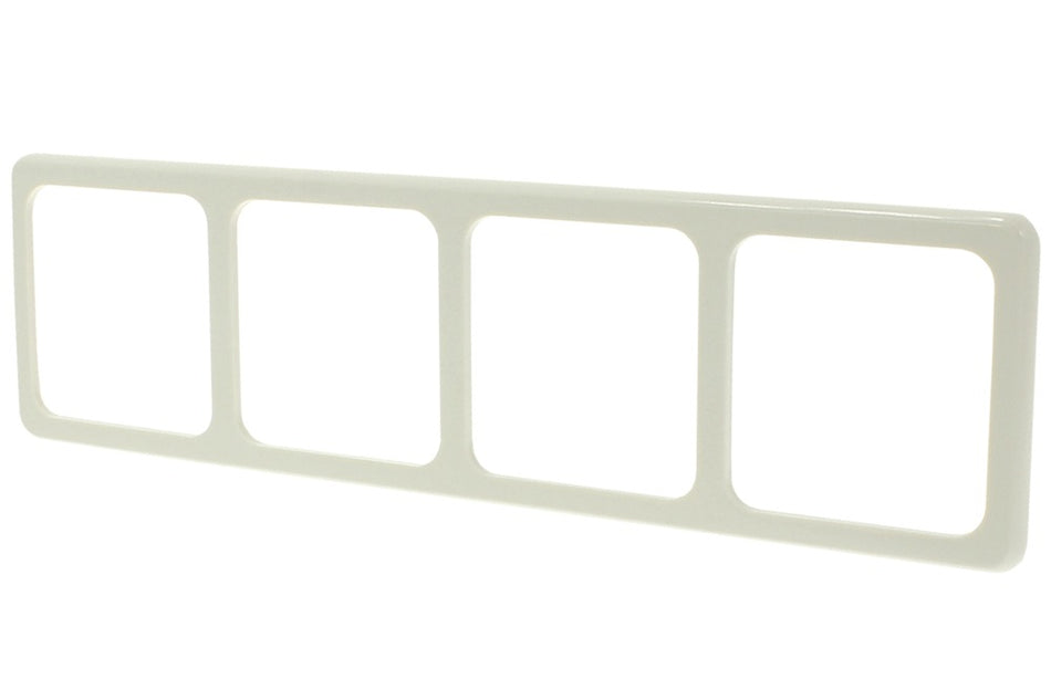 PEHA Afdekraam Standard Inbouw 4-Voudig Polarwit-601066