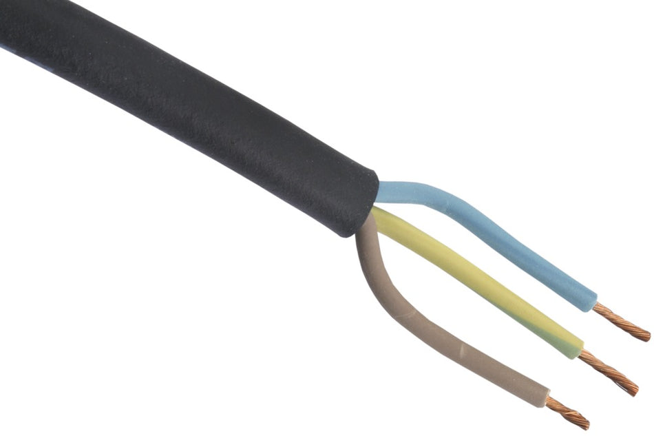 Q-link Kabel Rubbel Zwart-601142