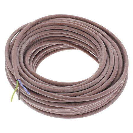 Q-Link Siliconen Kabel Hittebestendig Rood/Bruin 3x0,75 mm2-601147