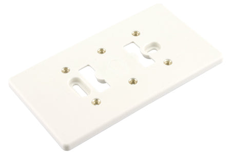 Attema Montageplaat Met Felsmoer Polarwit M4 Dubbel-601190