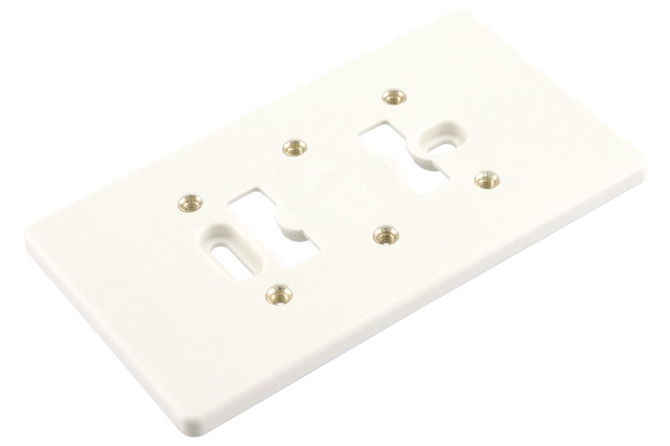 Attema Montageplaat Met Felsmoer Polarwit M4 Dubbel-601190
