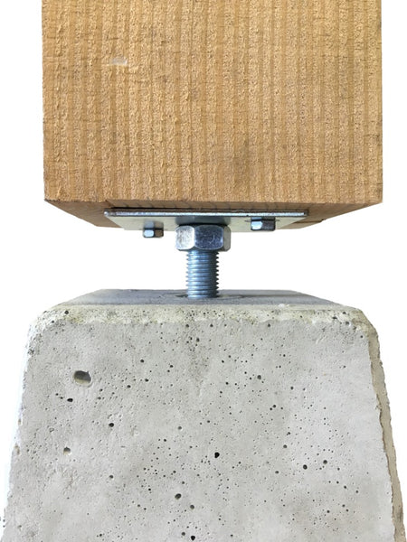 Montageset Voor Betonpoer Stelplaat 1500AA M20-601252