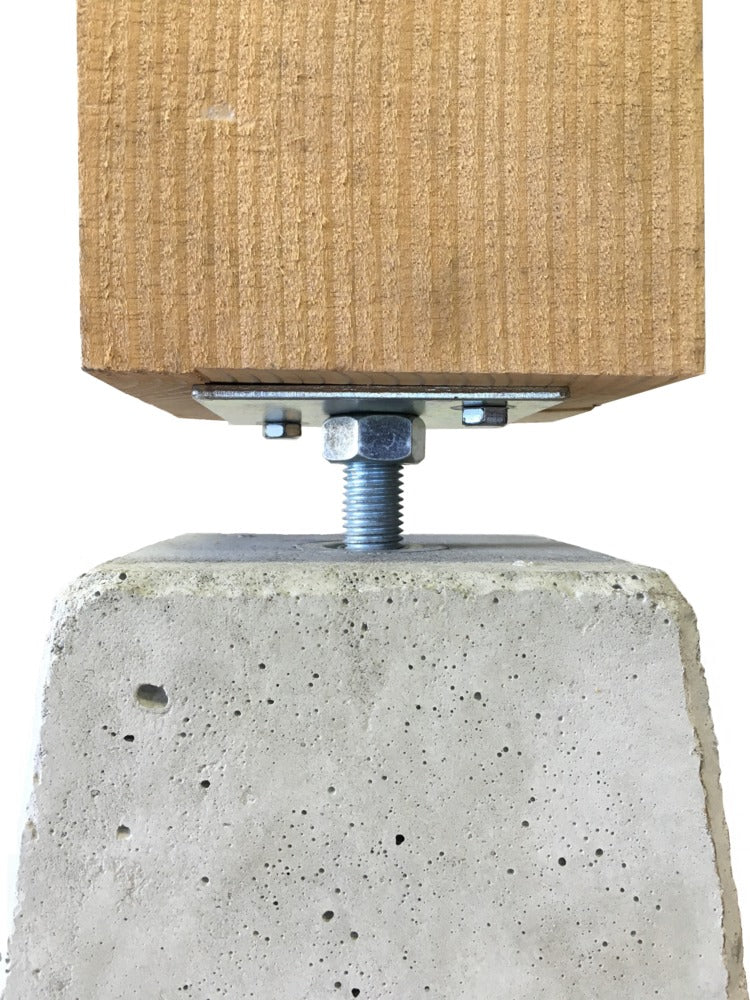 Montageset Voor Betonpoer Stelplaat 1500AA M20-601252
