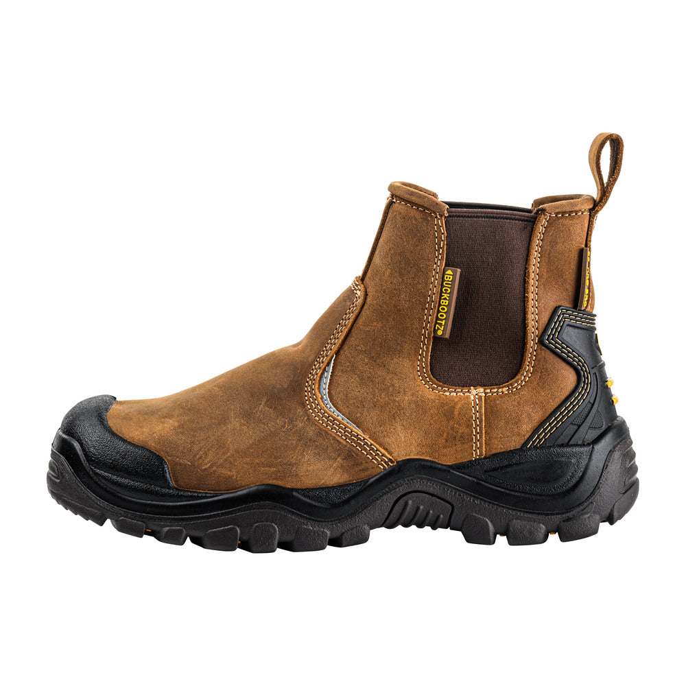Buckbootz Veiligheidsschoen S3 Buckshot Instapper Bruin-601302