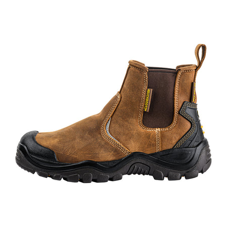 Buckbootz Veiligheidsschoen S3 Buckshot Instapper Bruin-601302