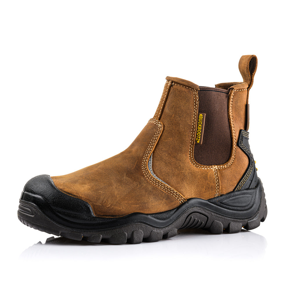 Buckbootz Veiligheidsschoen S3 Buckshot Instapper Bruin-601306