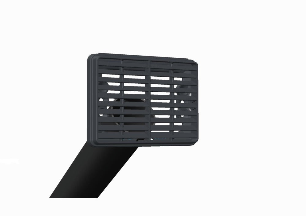 Ubbink Renovatiekoker Zwart Ø50mm 120x90mm-602137