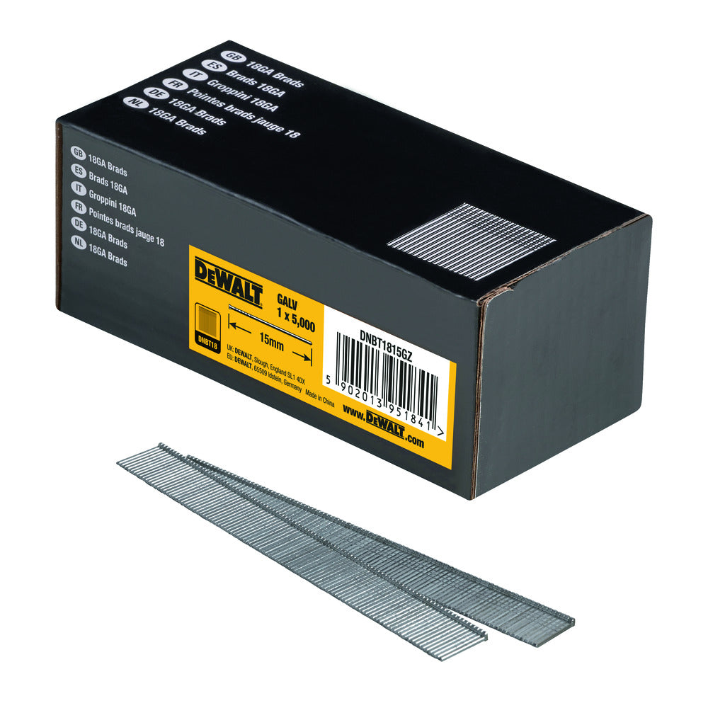 DeWALT Brads Gegalvaniseerd 18Ga-602443