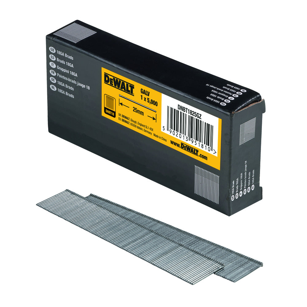 DeWALT Brads Gegalvaniseerd 18Ga-602445