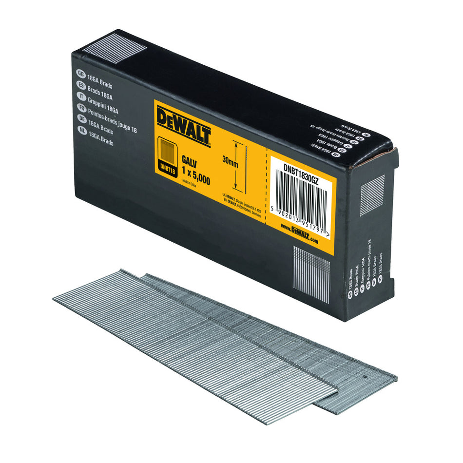DeWALT Brads Gegalvaniseerd 18Ga-602446